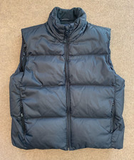 Vintage Gap Puffer Vest Mens S Down Quilted Oversized Canvas Trucker Insulated
