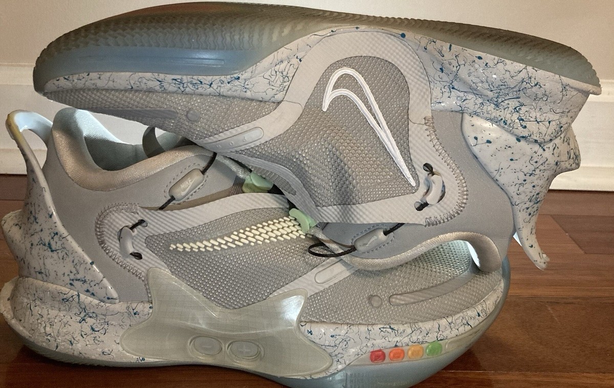 Size 7.5 - Nike Adapt BB 2.0 Mag Gray Lightly Used No Box And