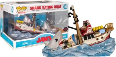 アメコミ Jaws Shark Eating Boat Movie Moment Pop! Funko POP! Movie Moments: Jaws GameStop Exclusive | GameStop