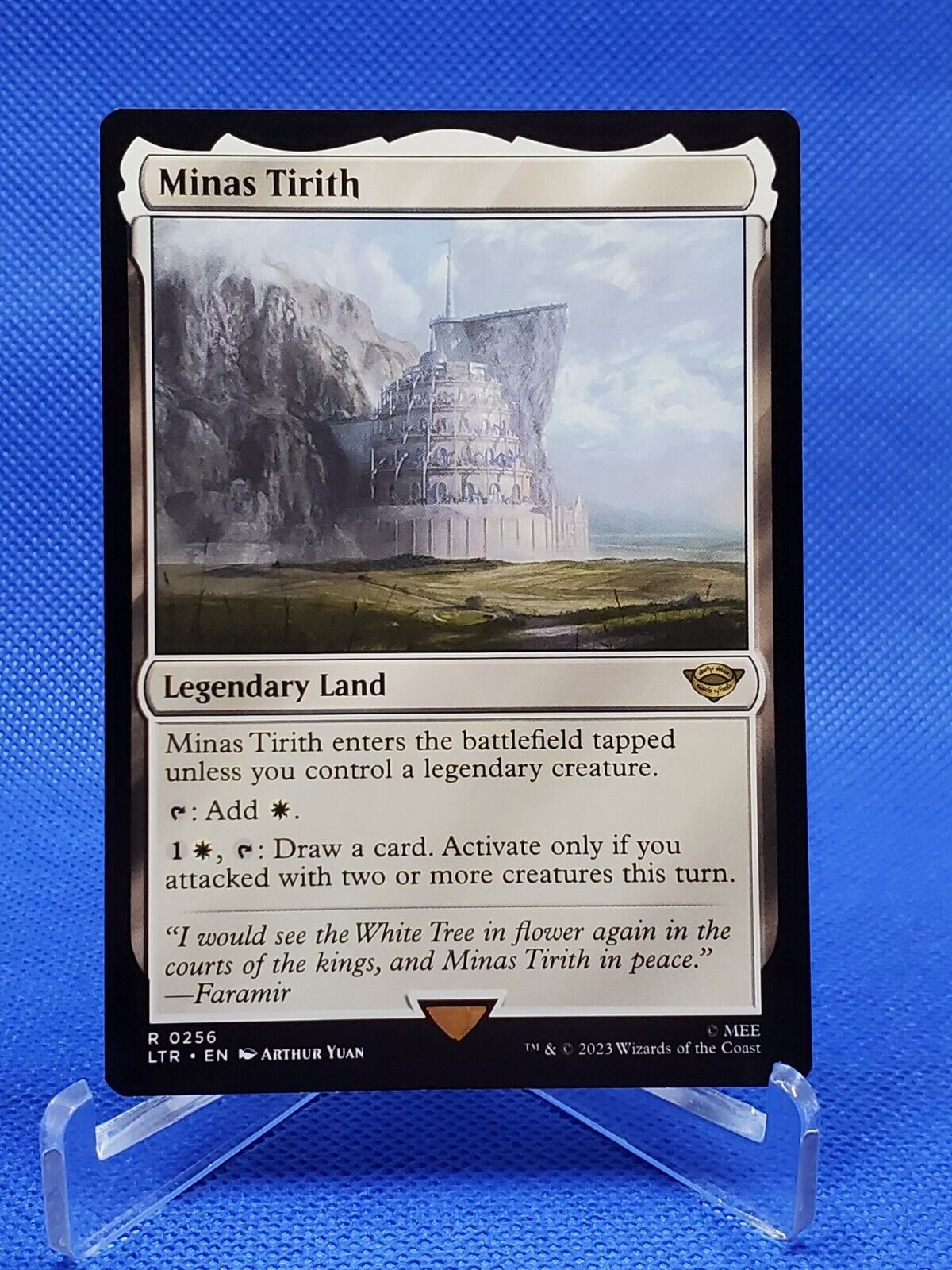 Minas Tirith M/NM Magic: The Gathering MTG The Lord Of The Rings