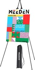 Easel Stand for Painting and Display 63" Art Metal Easel Sign Stand with Bag