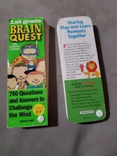Brain Quest Kindergarten AND 1st Grade
