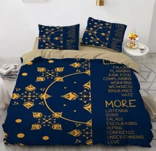 3D Yellow Arrow ZHUA767 Bed Pillowcases Quilt Duvet Cover Set Queen King Zoe