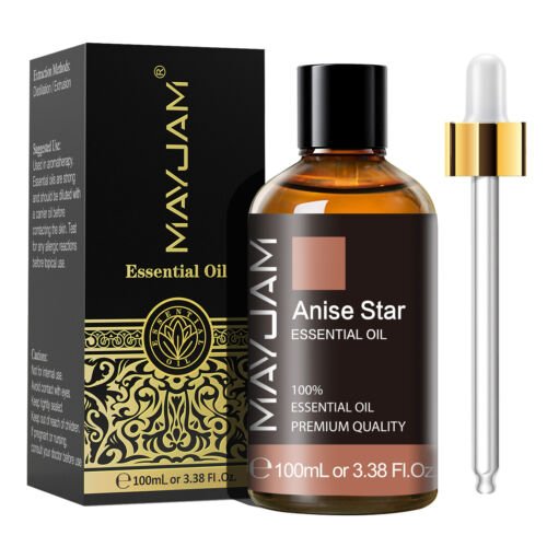 MAYJAM 100ML Essential Oils 100% Pure & Natural Therapeutic Grade Oil 3.38 Fl.Oz - Picture 54 of 55