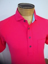 Greyson Golf Performance Fabric Spirit Pocketed Polo Shirt NWT S $108 Sasanqua