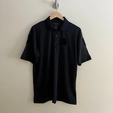 Propper Shirt Men's M Black Performance Utility 3-Button Polo Size Medium
