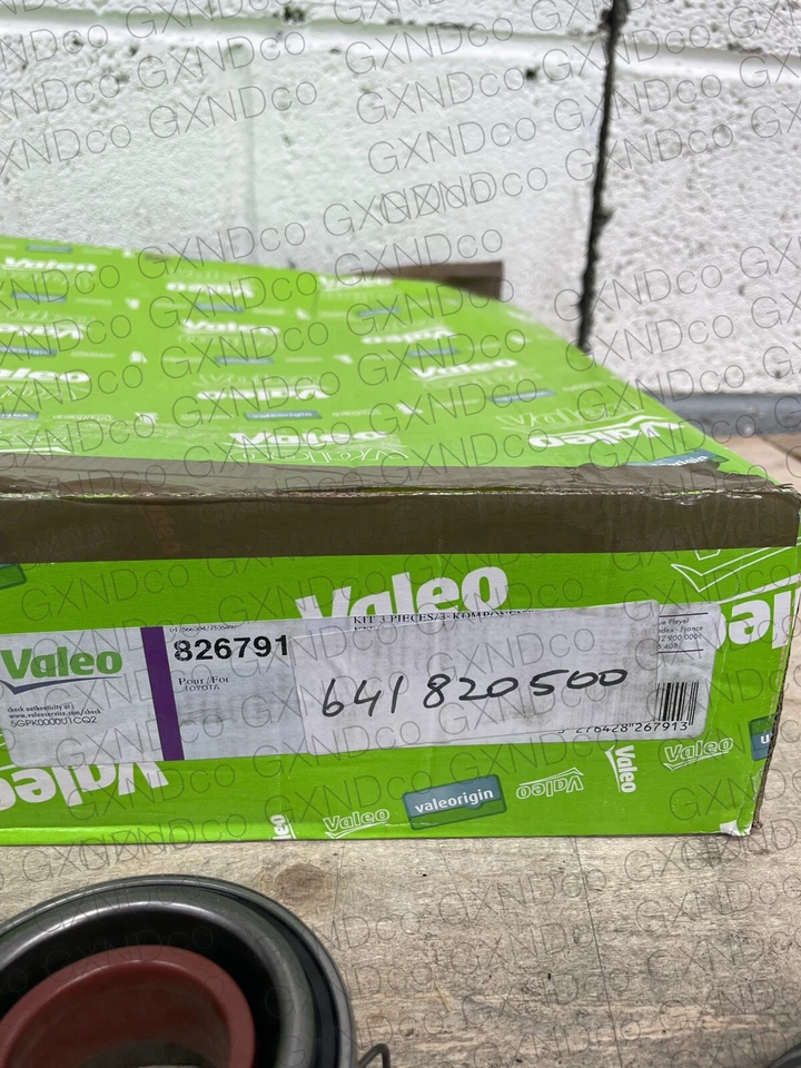 VALEO CLUTCH KIT 3Pc FITS TOYOTA LAND CRUISER PRADO 90 J90 3.0 TD 1995-ON 826791 - Image 4 of 4