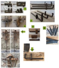 Morsa per bancone falegname pialla raspa parpagno graffietto metro LEGGI BENE