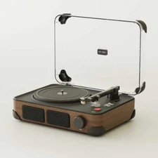 Syitren T400 Vinyl Record Player Portable Bluetooth5.0 Speaker Retro Phonograph