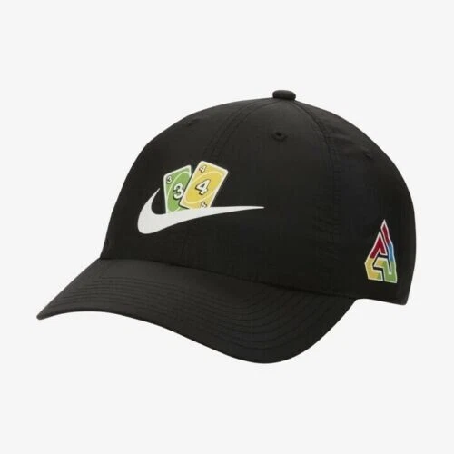 Nike Giannis UNO Gamer Hat Cap Black Green Yellow Red Blue Freak