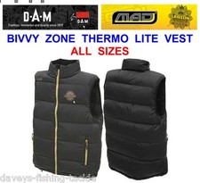 CLEARANCE DAM MAD BIVVY ZONE THERMO LITE GILET GIACCA PESCA CARPA grossolana