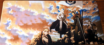 Anime Oversized Playmat/DeskMat - Berserk Band of the Hawk Guts, Griffith, Casca