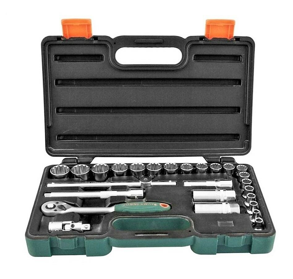 Jonnesway 27Pcs S68H4127S Professional MULTIFIT Tool Socket Set