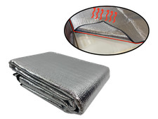 Thermal Under Blanket Reflective Aluminium for Double / King and Single Size Bed