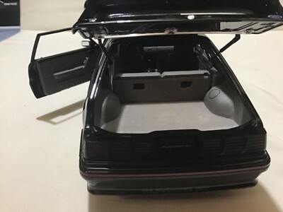 MUSTANG BLACK RED FORD FOX BODY 1989 GT 500 pcs MADE 1/18 GMP RARE
