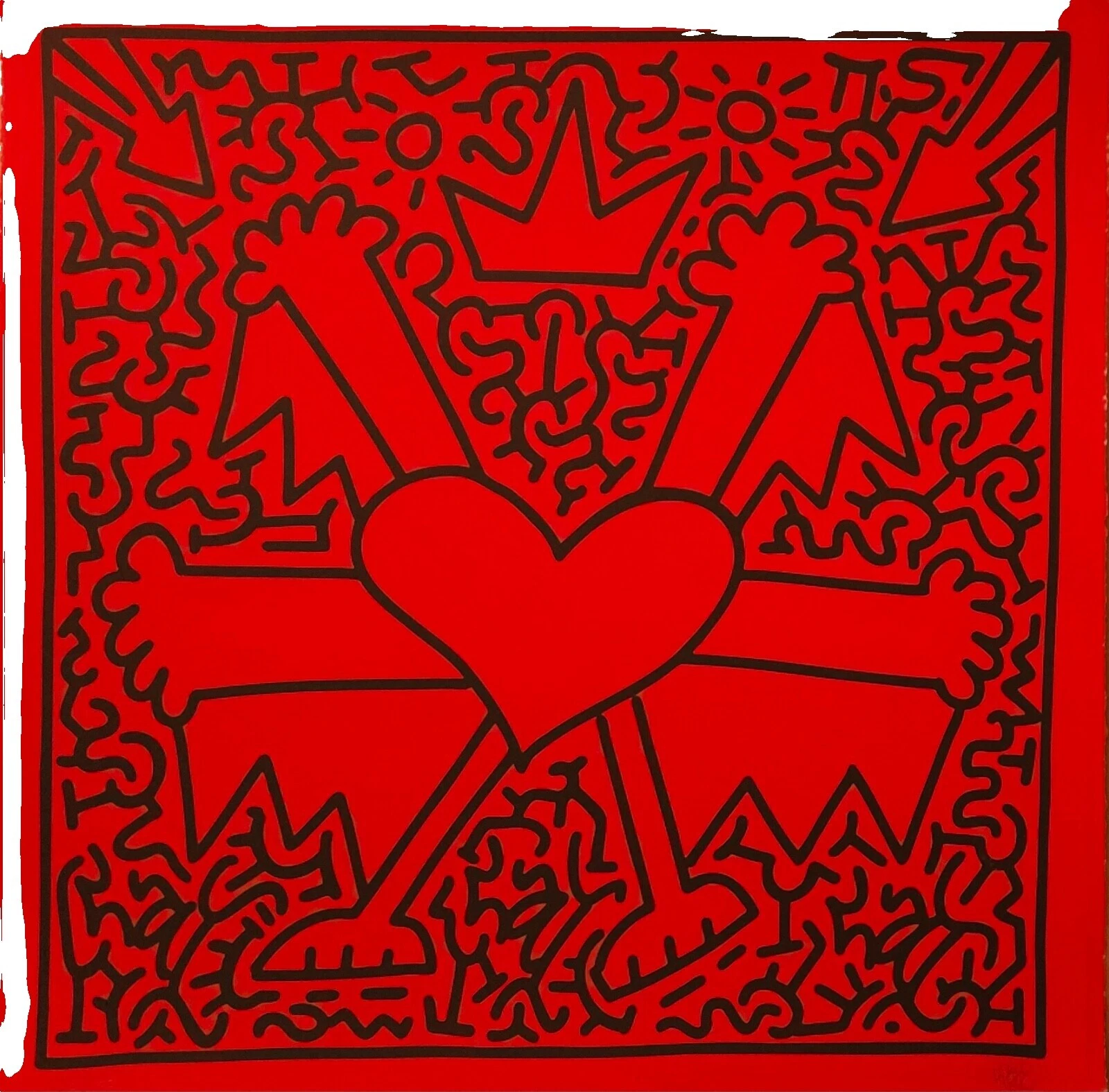 Pop Art Keith Haring arte callejero impresiones artísticas