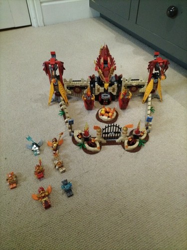 LEGO CHIMA FLYING PHOENIX FIRE TEMPLE 70146 COMPLETE WITH INSTRUCTIONS (#79) - 第 1/3 張圖片