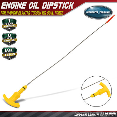 Engine Oil Dipstick for Hyundai Elantra Tucson Veloster Kia Soul Forte 1.8L 2.0L