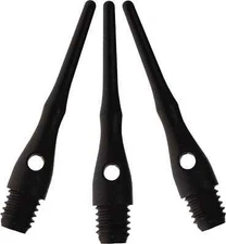Viper Dart Accessory: Tufflex III 2BA Thread Soft Tip Dart Points, Black