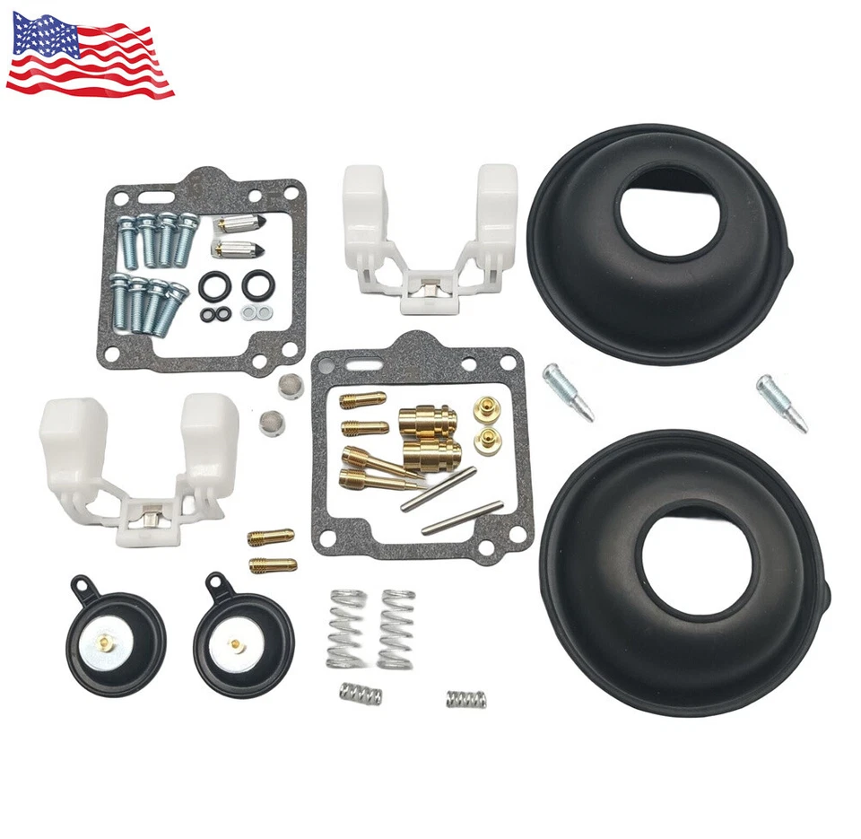 Carburetor Rebuild Kit For Yamaha Virago 750 1100 XV750 XV1100 - Image 2 of 4