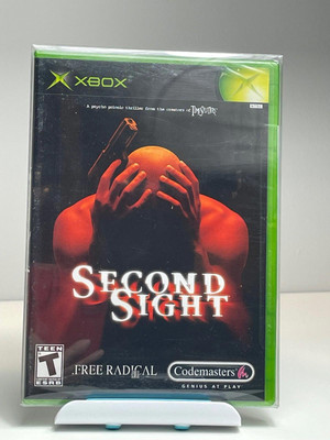 Second Sight For Xbox Original New Sealed Mint
