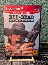 Red Dead Revolver (Sony PS2 2004) CIB Complete Greatest Hits + Registration Card