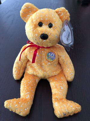 WOW Ty Beanie Baby: Decade gelb