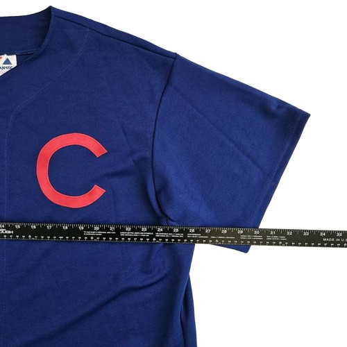 Vintage Chicago Cubs Majestic Baseball Jersey (Mens Size XL) MLB Blue USA Made - Picture 4 of 5