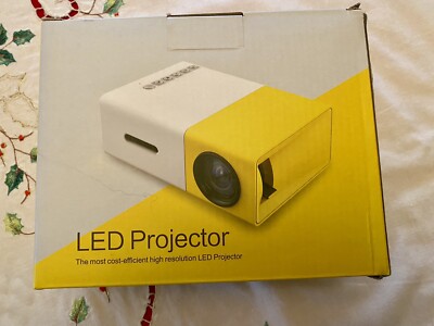 1080P HD Theater Projector Cinema LED LCD Home Mini Projector  USB HDMI AV SDNIB