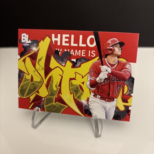 Shohei Ohtani 2023 Topps Big League Roll Call Hello My Name Is #RC-3 Angels