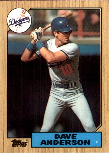 1987 Topps TIFFANY MLB Singles Choisissez vos joueurs d'équipe GLOSSY préférés #2 - #266 - Photo 161 sur 520