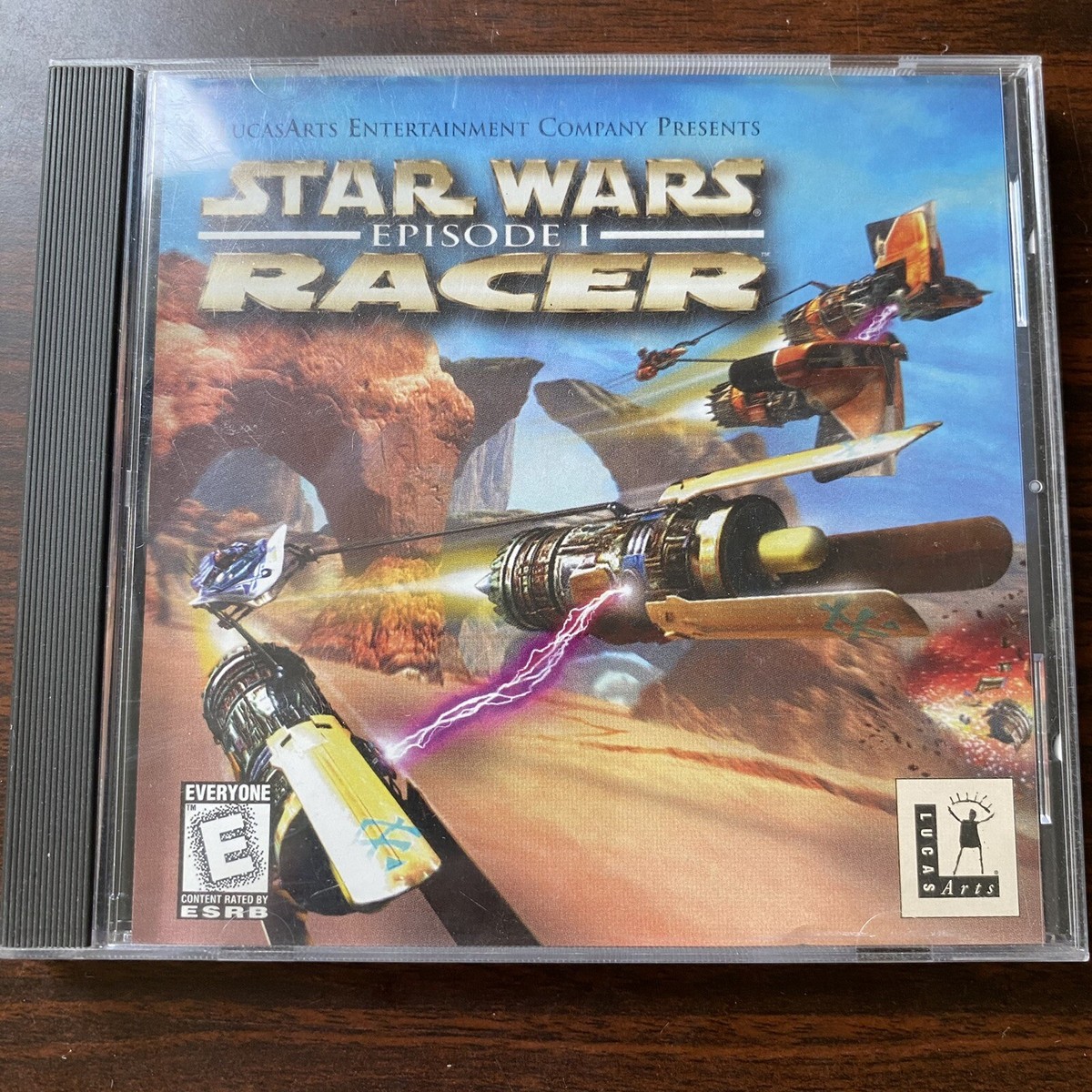 スターウォーズ　エピソード1/レーサー　windows 95/98 Star Wars Episode 1 Pod Racer PC CD-ROM Windows 95/98 LucasArts | eBay