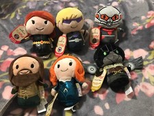 Hallmark Itty Bittys Marvel DC Lot Hawkeye BlackWidow Ant-ManVulture MeraAquaman