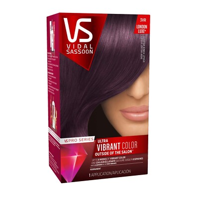 Vidal Sassoon 3VR Deep Velvet Violet Pro Series Permanent Hair Color