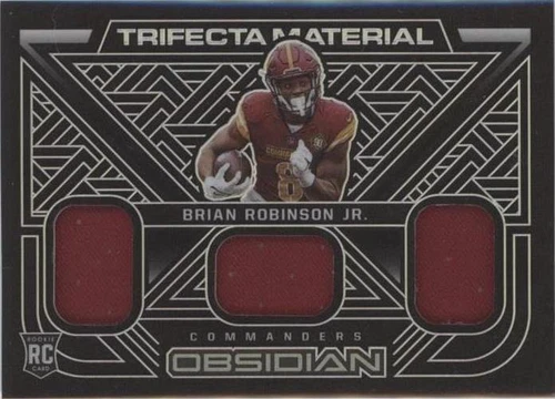 2022 Panini Obsidian Brian Robinson Jr. #TFM-BRO