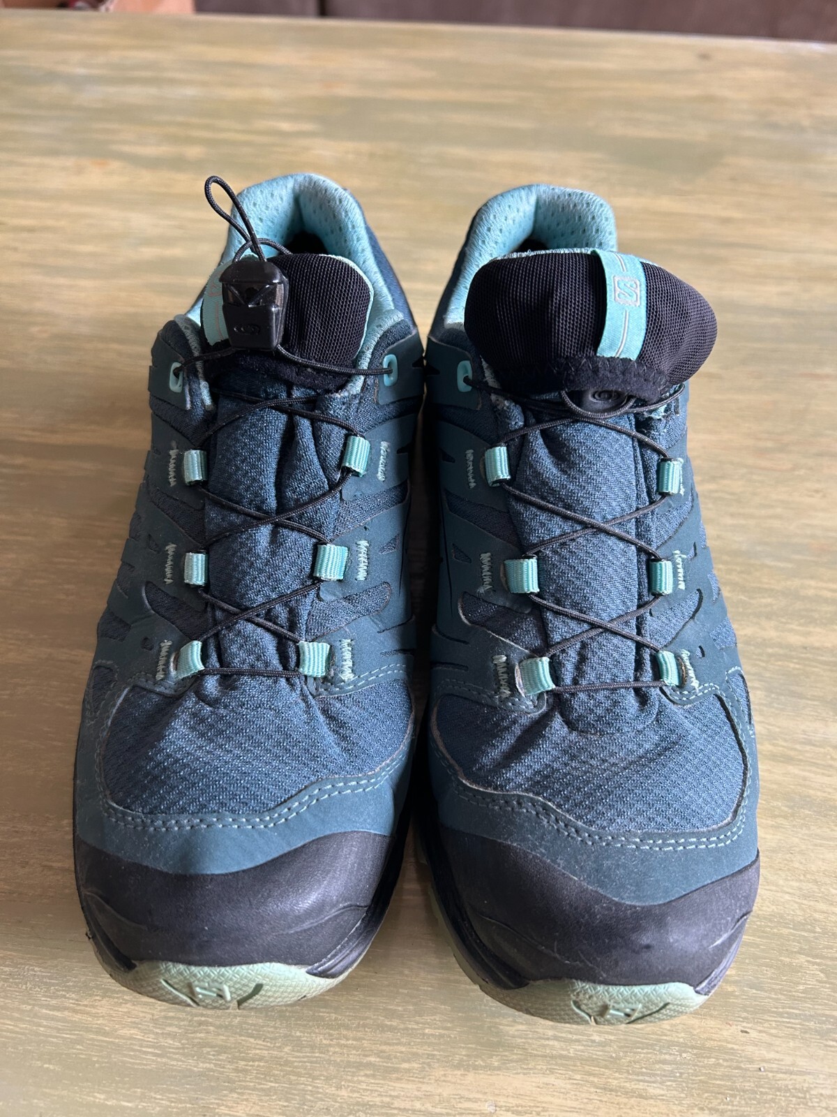 Salomon Synapse scarpa da trail running donna verde acqua grigio taglia US 6 5