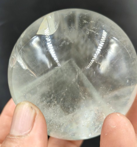 446g NATURAL RARO multicapa "pirámide" ESFERA DE CRISTAL DE CUARZO BOLA CURATIVA - Imagen 2 de 21