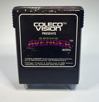 Vintage COSMIC AVENGER (1982) for Colecovision Cartridge Computer Video Game