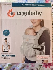 Ergobaby Omni 360 All-In-One Cool Air Baby Carrier Pearl Grey