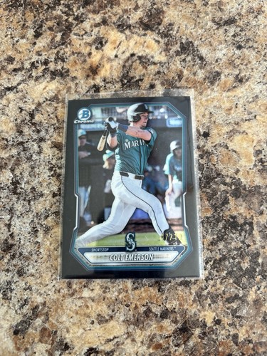 2026 Bowman Chrome Colt Emerson Black Numbered 7/10