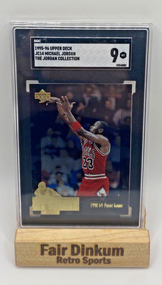 1995-96 Upper Deck Michael Jordan Collection Michael Jordan #JC14 Graded SGC 9