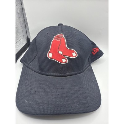 Boston Red Sox New Era 39thirty Alt Logo Stretch Fitted Hat Cap Sm/Med Navy