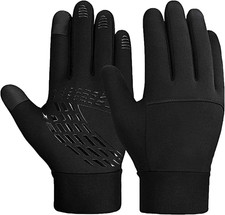 Kids Gloves Winter Waterproof Coating Warm Thick Fleece Touchscreen Anti-Slip fo