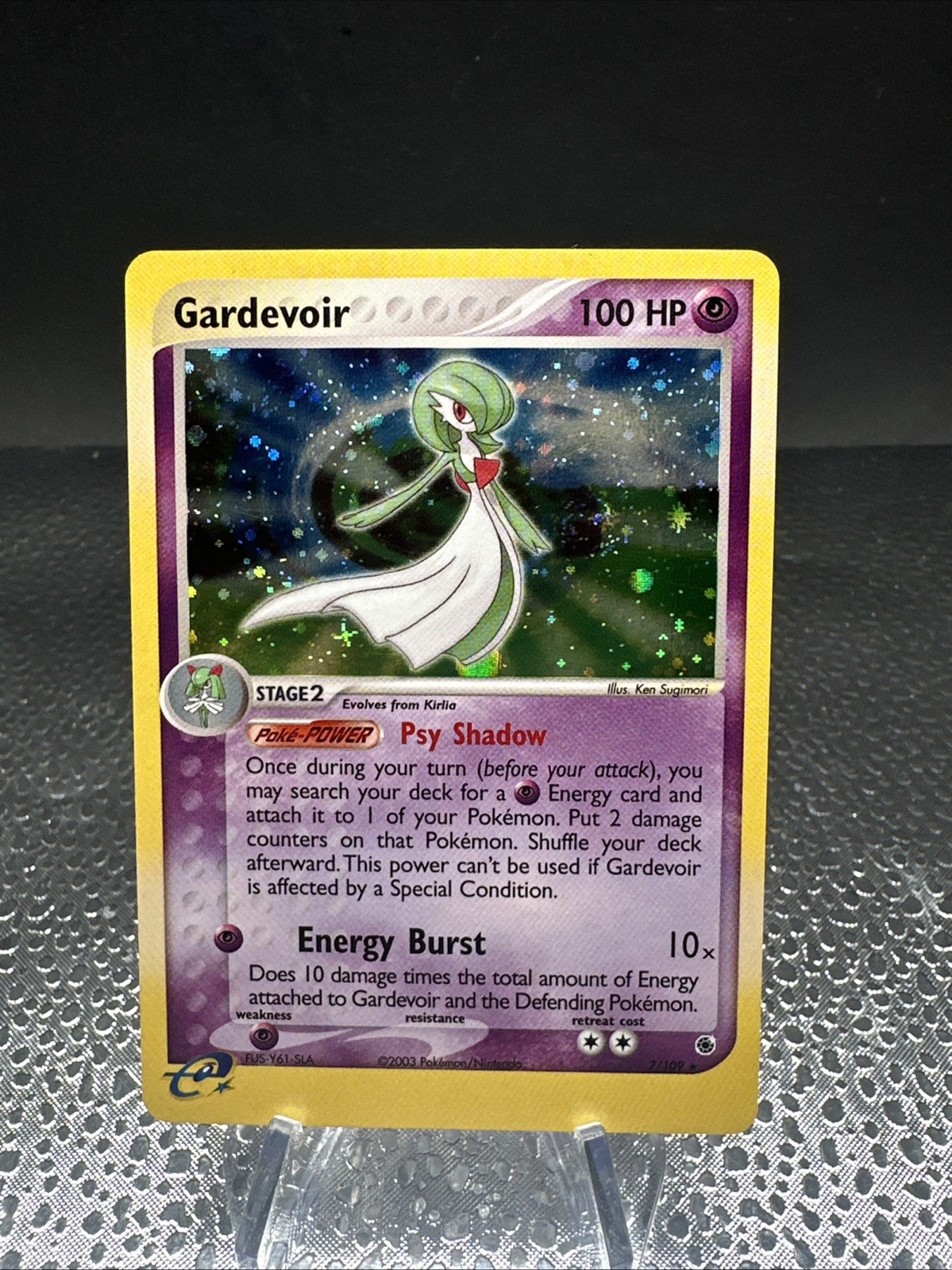 Pokemon Ruby & Sapphire   7/109 Gardevoir Holofoil Card NM