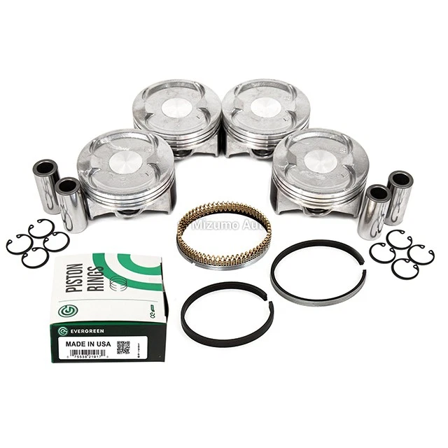 Pistons w/ Rings fit Honda Accord CR-V Element 2.4L DOHC K24A4 K24Z1 A8 - Image 2 of 4