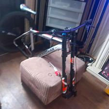 Boardman 8.8 MHT 29inc Frame Suspension Fork 180mm 1 1/8in Lockout Black/Orange