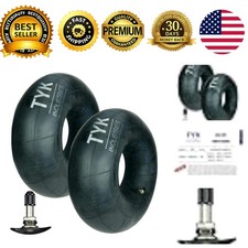 TYK 2-Pack ATV UTV Tire Inner Tubes 24x12-12 24x12.00-12 TR6 Valve Stems