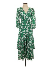 Eliza J Women Green Casual Dress 0
