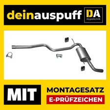 Auspuffanlage für BMW 3er 4er F30 F31 F32 F80 F82 316 318 320 d Auspuff H747