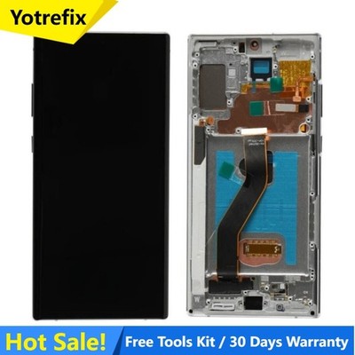 For Samsung Galaxy Note 10 Plus N975 LCD Display Touch Screen Replacement Silver
